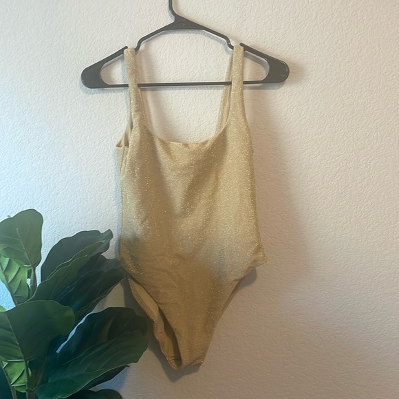 aerie Other - Aerie Sparkle Babewatch One Piece Swimsuit Medium